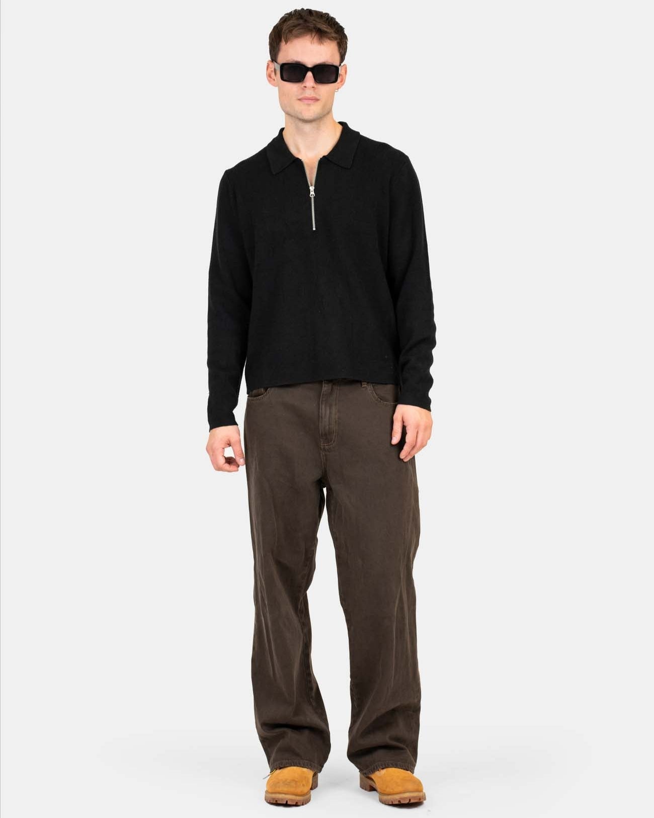 Baggy Denim Jeans Brown | Skagen - clothing.dk